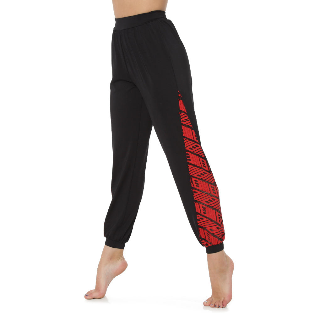 Chevron Pleather Joggers