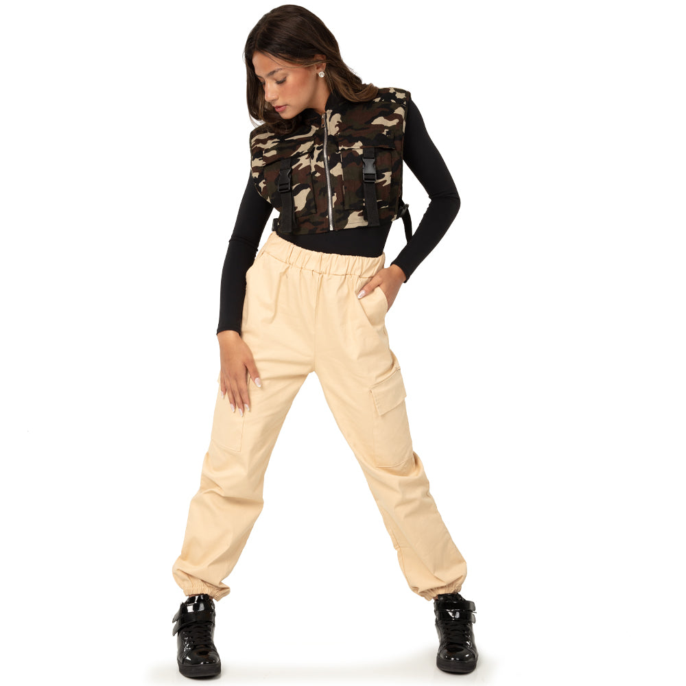 Khaki Cargo Pant