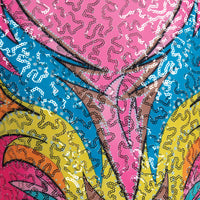 Fluoro Flora Leotard
