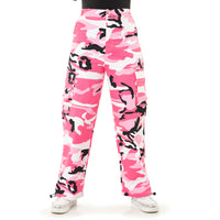 Cargo Parachute Wide Leg Cinched Pants