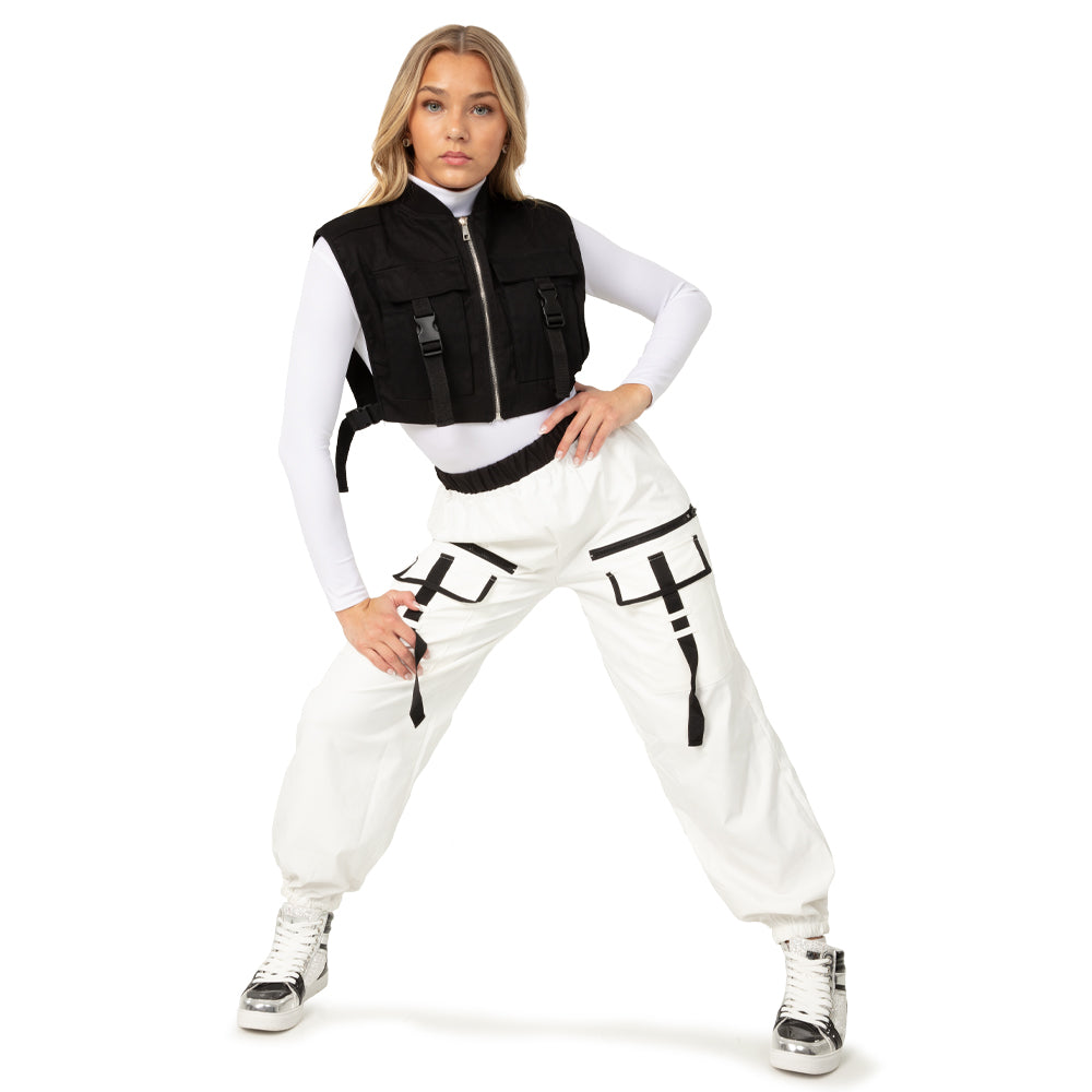 Contrast Cargo Pants