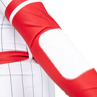 Youth Baseball Strike Out Pin Stripe Biketard