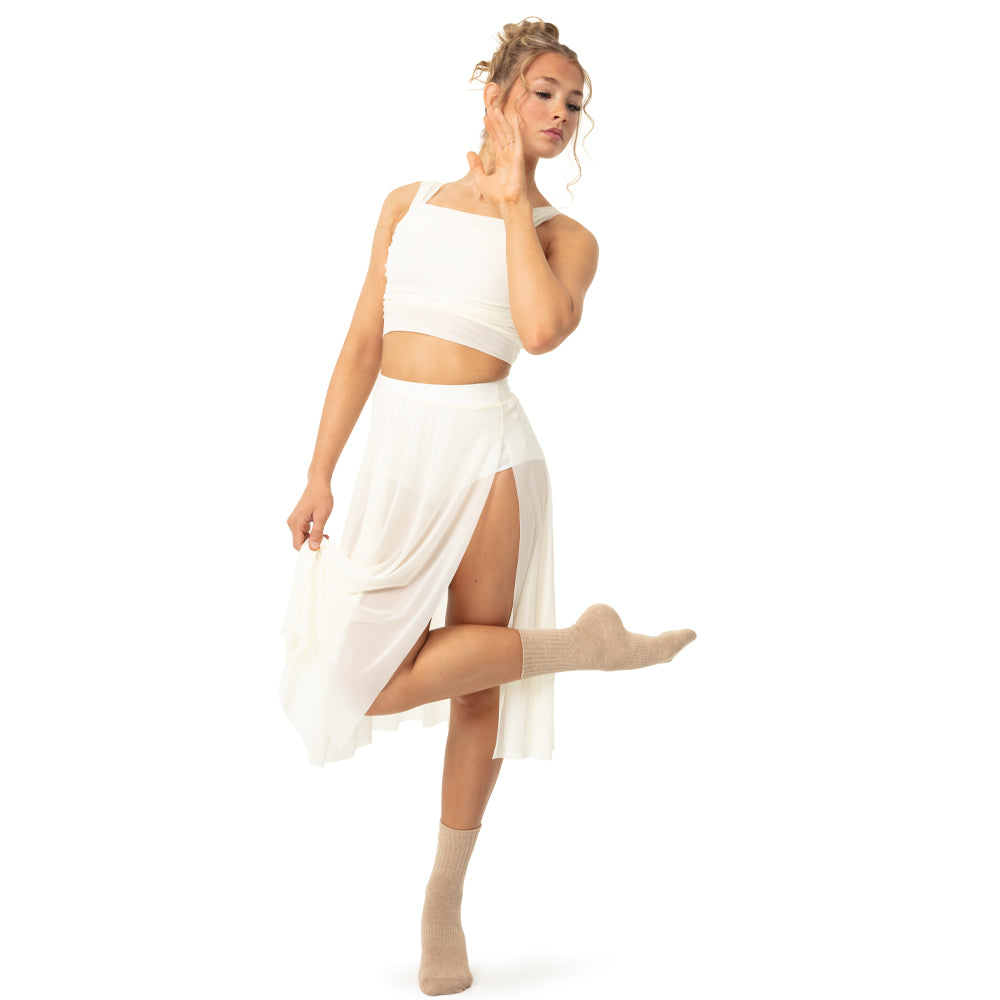 Youth Midi Mesh Skirt