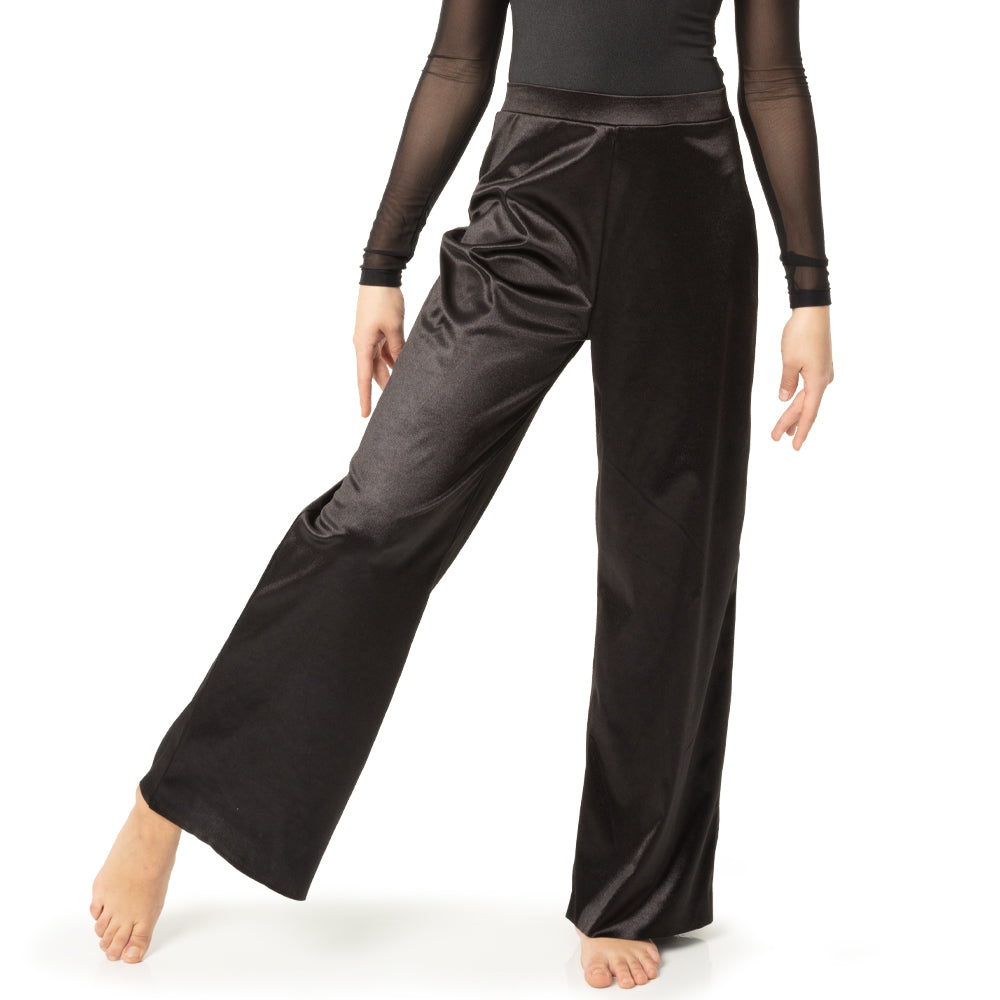 Satin Lux Wide Leg Pant
