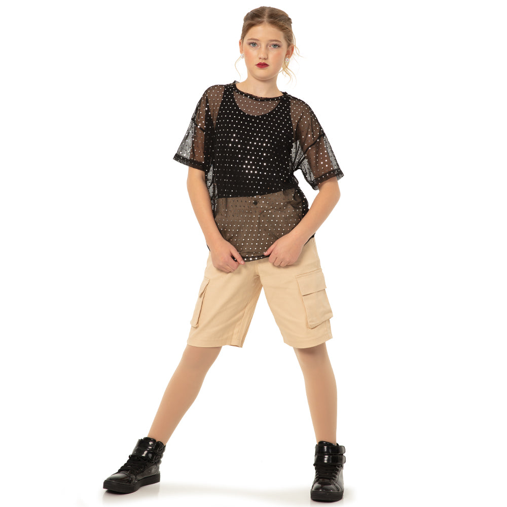 Youth Magic Dot Mesh T-Shirt