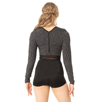 Youth Pin Stripe Long Sleeve Performance Biketard