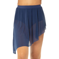 Asymmetrical Mesh Skirt
