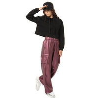 Youth Chrome Ripstop Wide Leg Cargo Pant