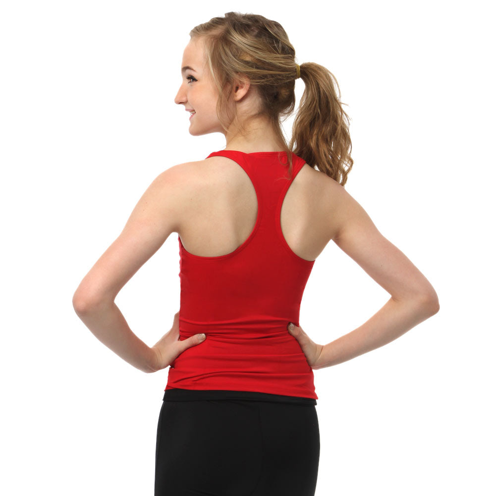 Body Wrappers Youth Racerback Pullover Tank Top
