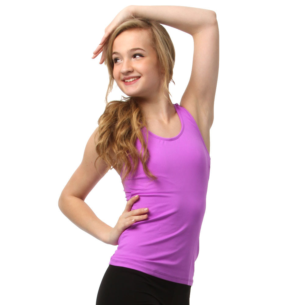 Body Wrappers Youth Racerback Pullover Tank Top