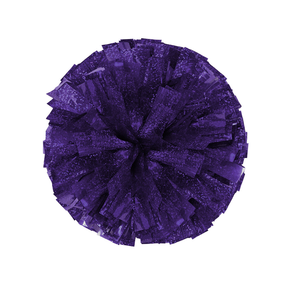 4 Inch Holographic Metallic Pom (Sold Individually)