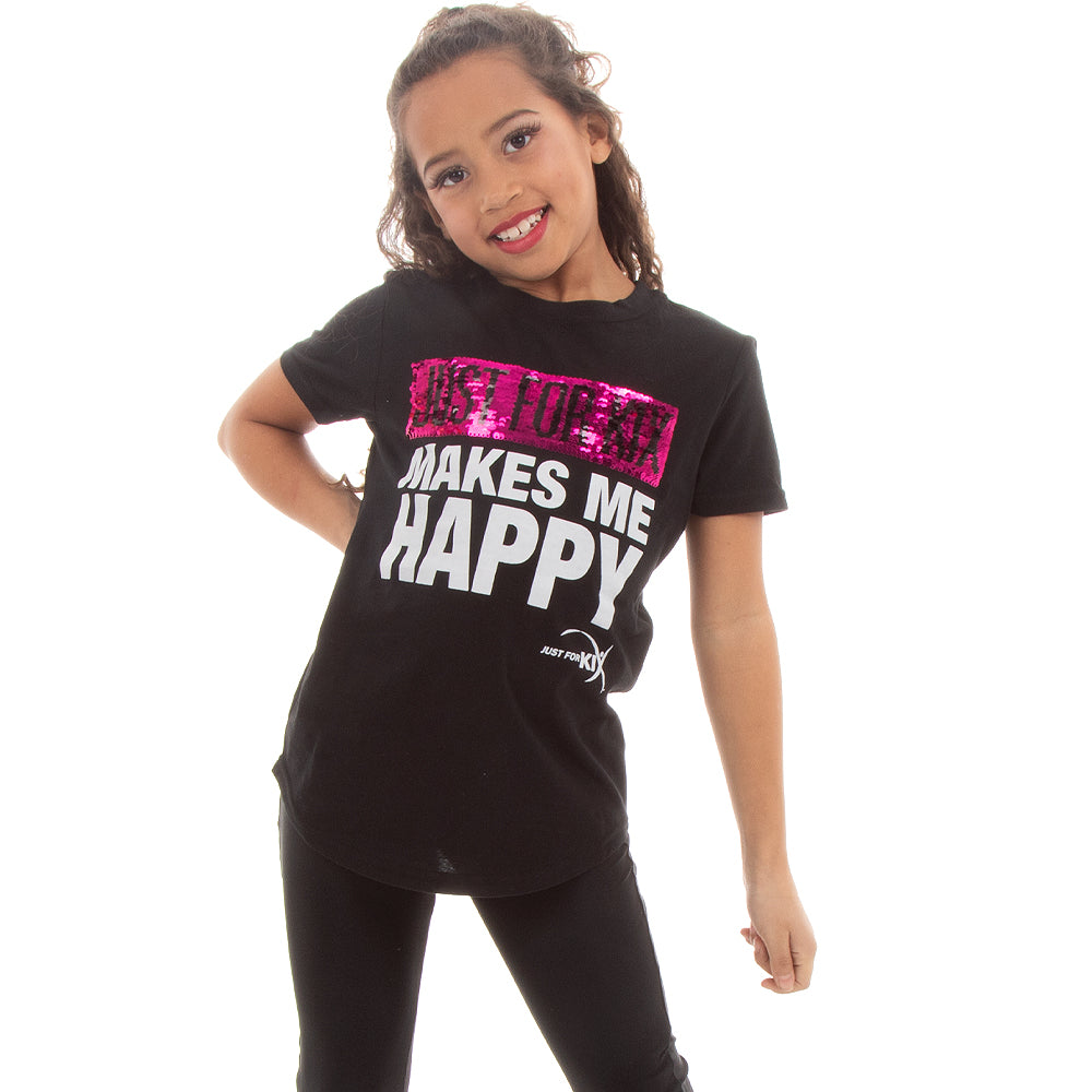Youth Reversible Sequin Dance Tee