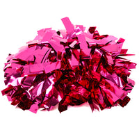 Just For Kix 6" Solid Metallic Pom – High-Energy, Lightweight Cheer & Dance Pom (Sold Individually)