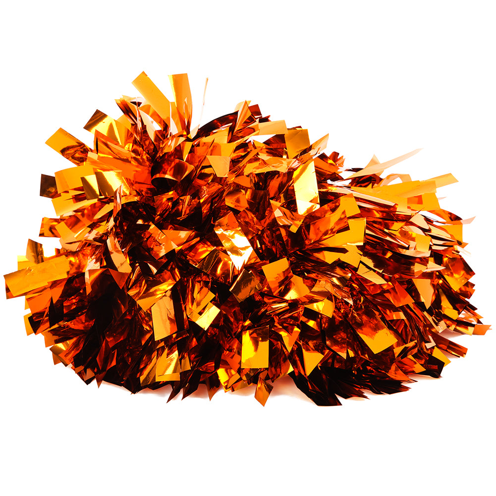 Just For Kix 6" Solid Metallic Pom – High-Energy, Lightweight Cheer & Dance Pom (Sold Individually)