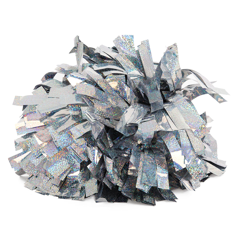 Just For Kix 6" Solid Metallic Pom – High-Energy, Lightweight Cheer & Dance Pom (Sold Individually)